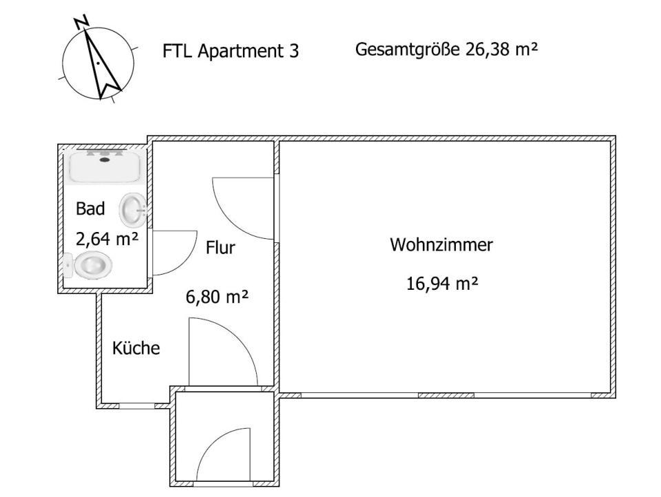 Monteur - Budget Apartments Freital Chambre photo